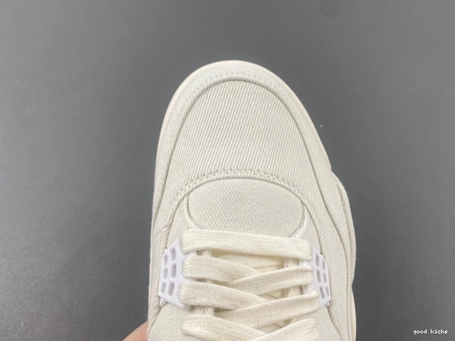 Rep x Levi's Air 'White' 4 Jordan AO2571-100 0820